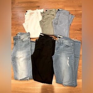 Lot of Flying Monkey jeans size 25 all like brand new ! Worn once